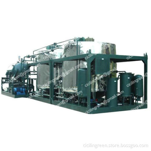 Black oil purifier, black engine oil recycling plant, engine oil purifier